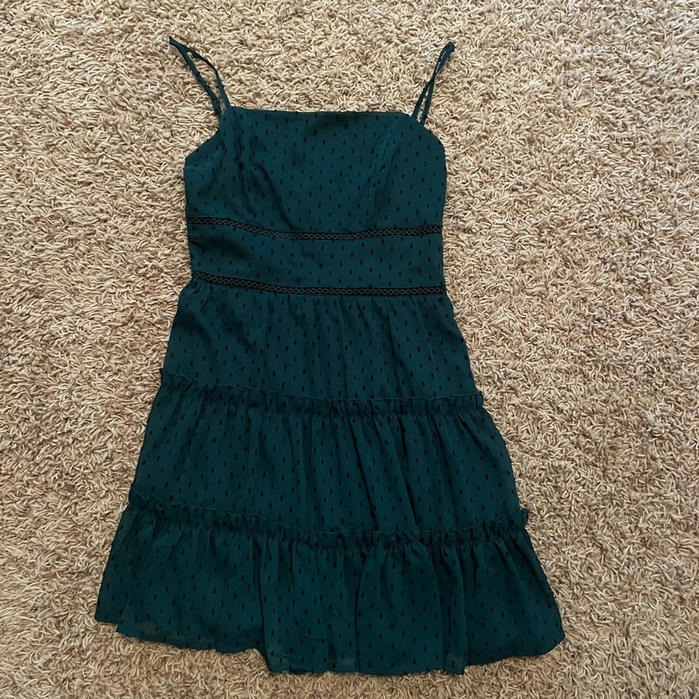 green francesca’s dress